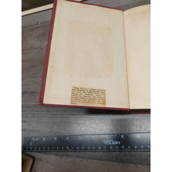 Miguel De Cervantes Don Quixote La Mancha Complete In One Volume A.L. Burt Co. - Picture 7 of 12